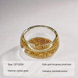 High End Luxury Crystal Glass Ashtray