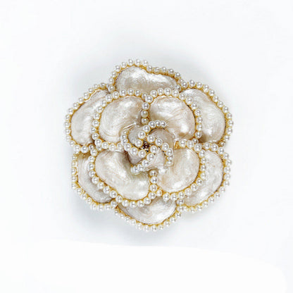 Camellia brooch trinket