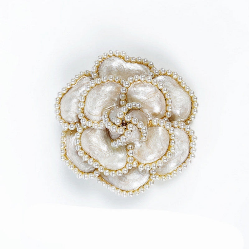 Camellia brooch trinket