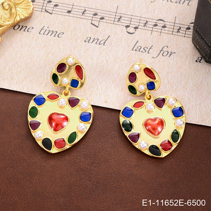 Retro Chinese Style Earrings High Court