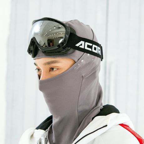 Velvet Windproof Ski Head Cover Outdoor Skiing Protective Mask