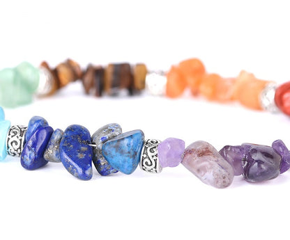 Gravel Bracelet 7 Chakra Bracelet Extension Chain