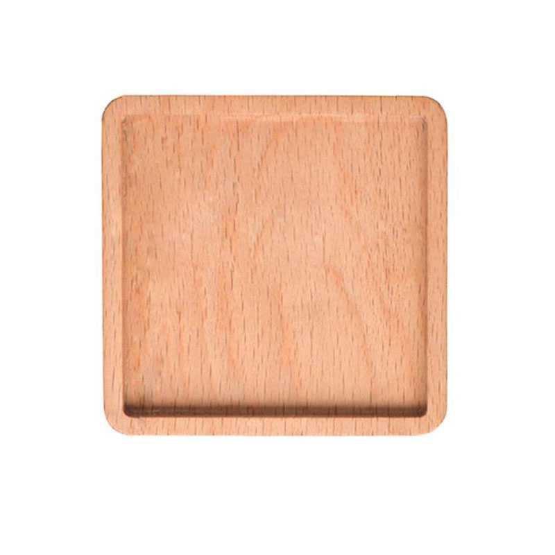 Tea mat wooden saucer