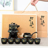 Viel Glück kommt Tee Tasse Kung Fu Tea Set Anzug