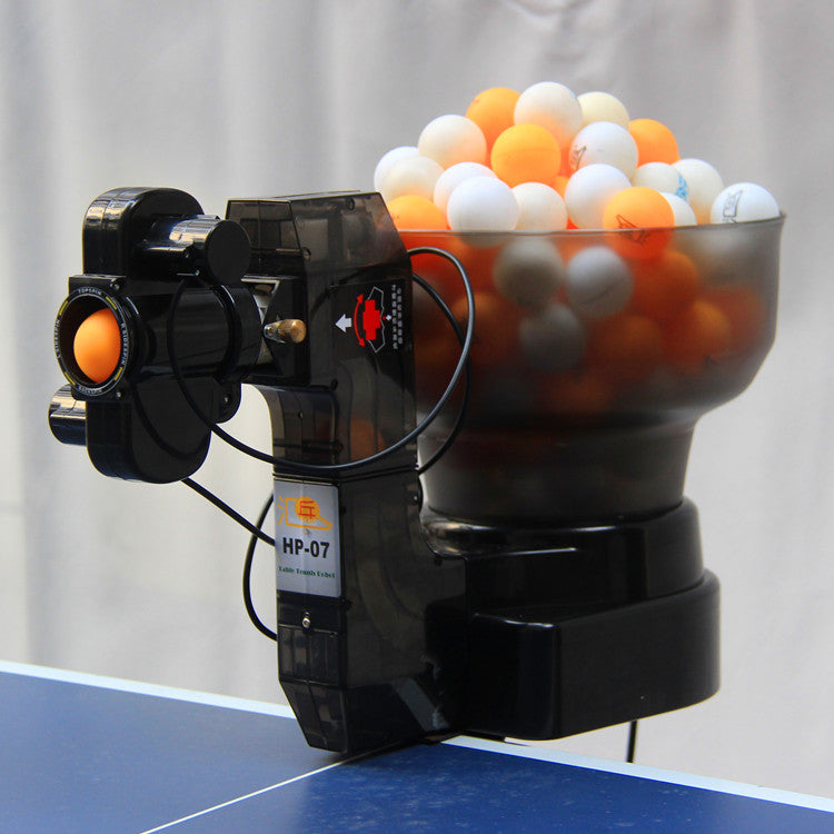 Multi Rotation Table Tennis Server for Home Use
