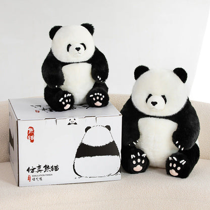 Chinese National Treasure Simulation Giant Panda Plush Toys-4