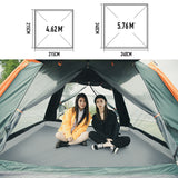Fully Automatic Beach Camping Tent Rain Proof Multi Person Tent