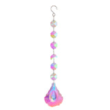 Artificial Crystal Octagon Bead Pendant