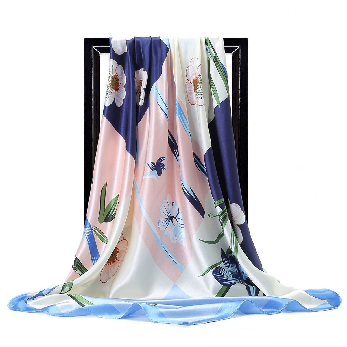 Large Square Scarf Simulation Silk Scarf Shawl All-match Scarf