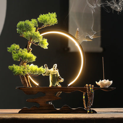 Living Room Zen Wukong Backflow Incense Burner Home Decoration-1