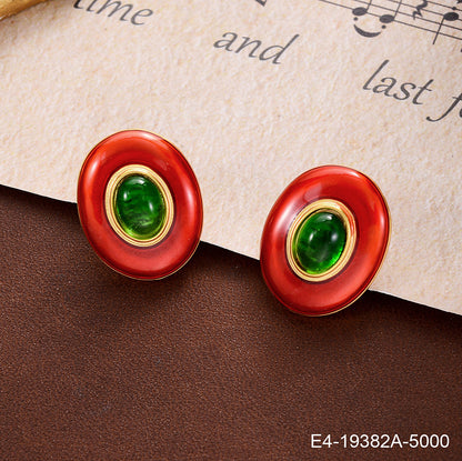 Retro Chinese Style Earrings High Court