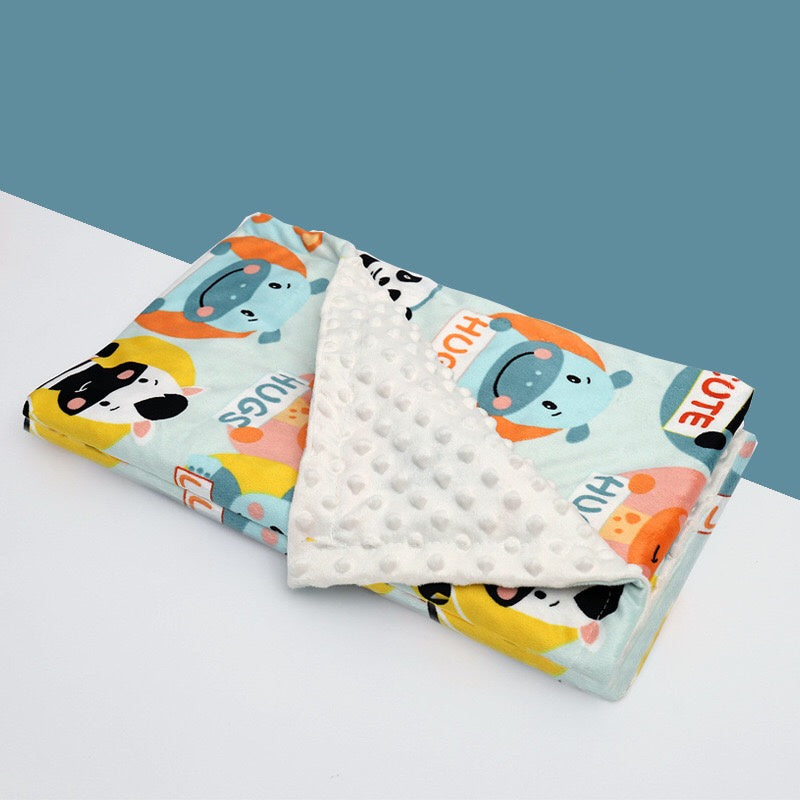 High Quality Baby Blanket Winter Flannel Fleece Infant Swaddle Blankets