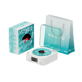 Retro Vinyl Bluetooth Speaker with White Noise and RGB Light-7