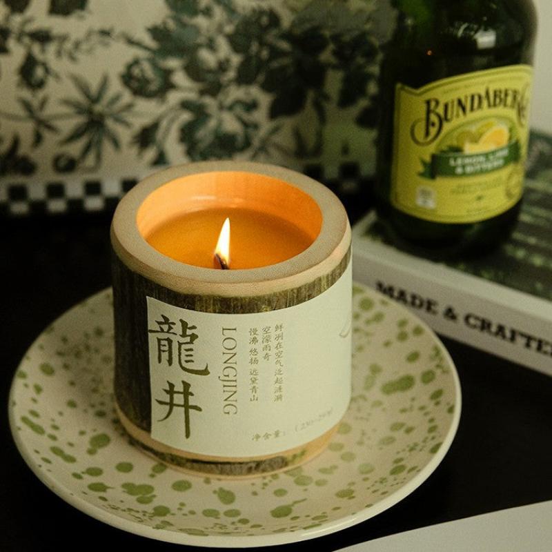 Long Lasting Native Bamboo Scented Candle Gift Box Birthday Gift-2