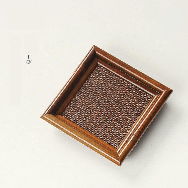 Bamboo Coasters Insulation Creative Tea Ceremony