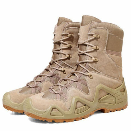 Military Fans Outdoor Training Hiking Shoes Mid-top High-top Combat Boots