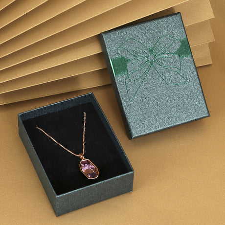 Bow Necklace Earrings Packaging Gift Box