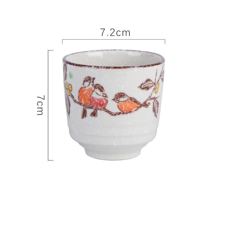 Fashion Chinese Style Underglaze Ceramic Teacup