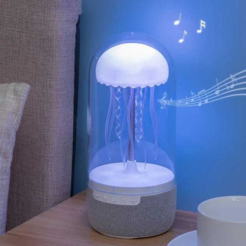 Colorful Creative Jellyfish Lamp & Bluetooth Speaker