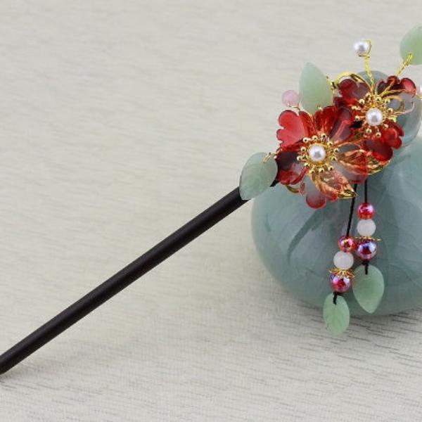 Handmade Hairpin Headdress From The Other Shore Flower Hairpin