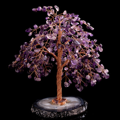 Natural Crystal Realth Tree Bunte Heimdekoration