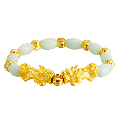 Natural Jade Armband