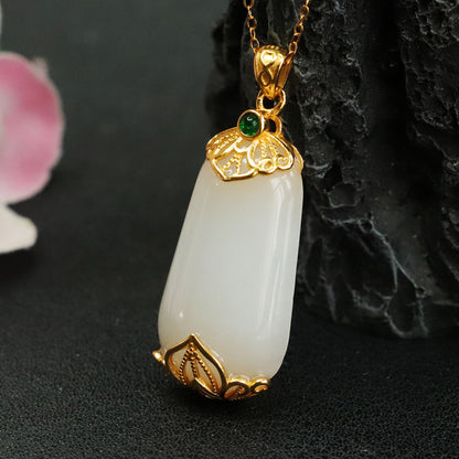 Fashion Personality Natural Hetian Jade Pendant