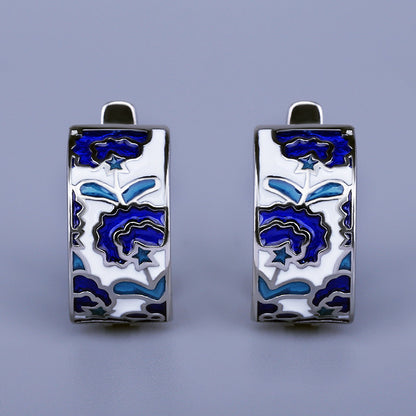 Chinese Style Classic Retro Temperament Elegant Earrings