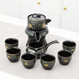 Good Luck Comes Tea Cup Kung Fu Tea Set Suit