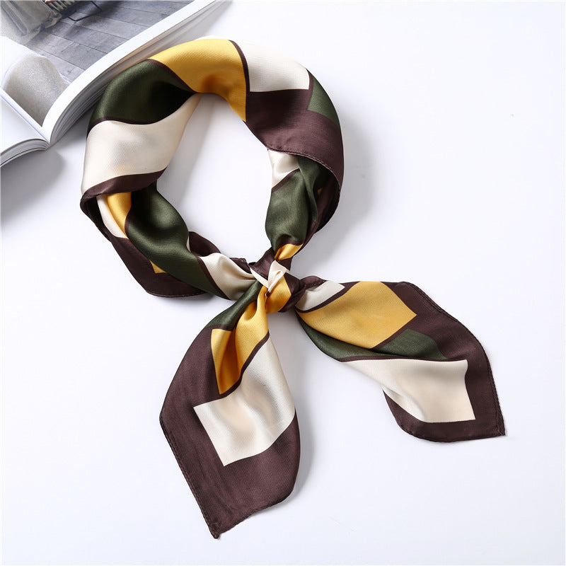 Decorative scarf silk scarf