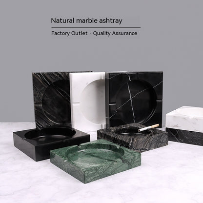 Modern Minimalist Marble Ashtray Creative Personality