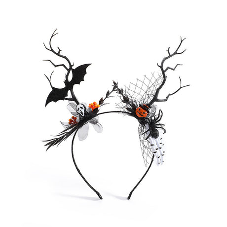 Halloween Bat Pumpkin Headband