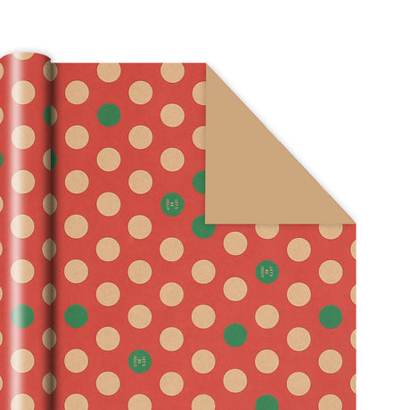 Christmas Gift Packaging Kraft Paper Vintage Gift Wrap