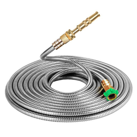 Gardening Hose Adjustable Stainless Steel Nozzle Hose