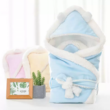 Winter Baby Swaddle Blanket Unisex Soft Newborn Wrap-1