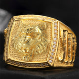 Ethnic Style Chinese Zodiac Tiger Ring