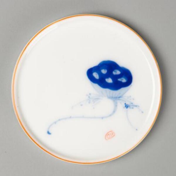 Hand-painted ceramic Chinese style handmade coasters