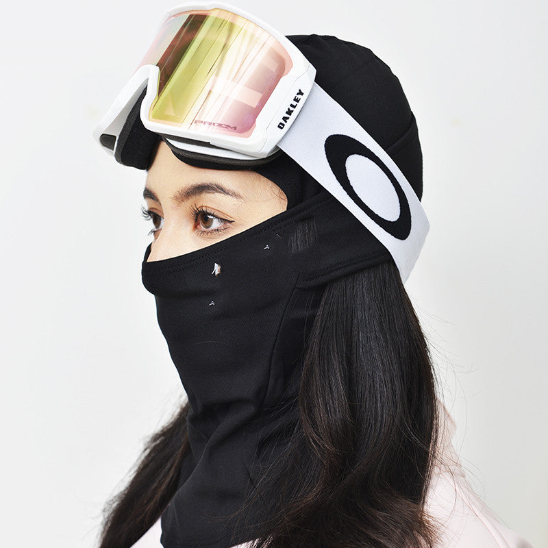 Velvet Windproof Ski Head Cover Outdoor Skiing Protective Mask
