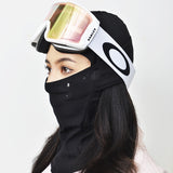Velvet Windproof Ski Head Cover Outdoor Skiing Protective Mask