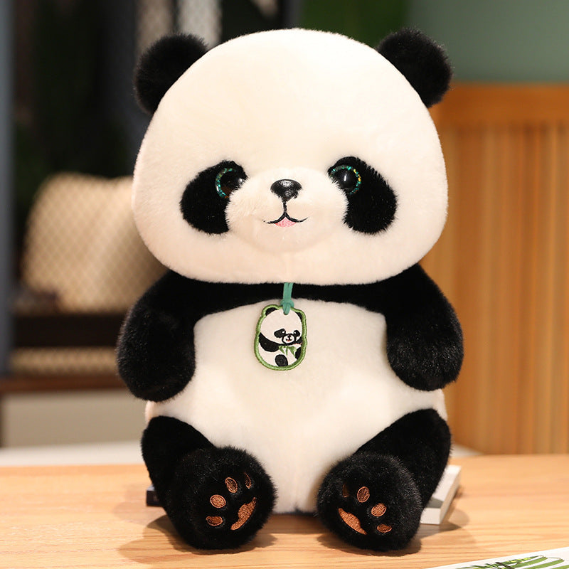 New Cute Mascot Simple Giant Panda Plush Dolls Ornament-1