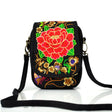 Ethnic Style Flip Marigold Embroidered Mobile Phone Bag-2