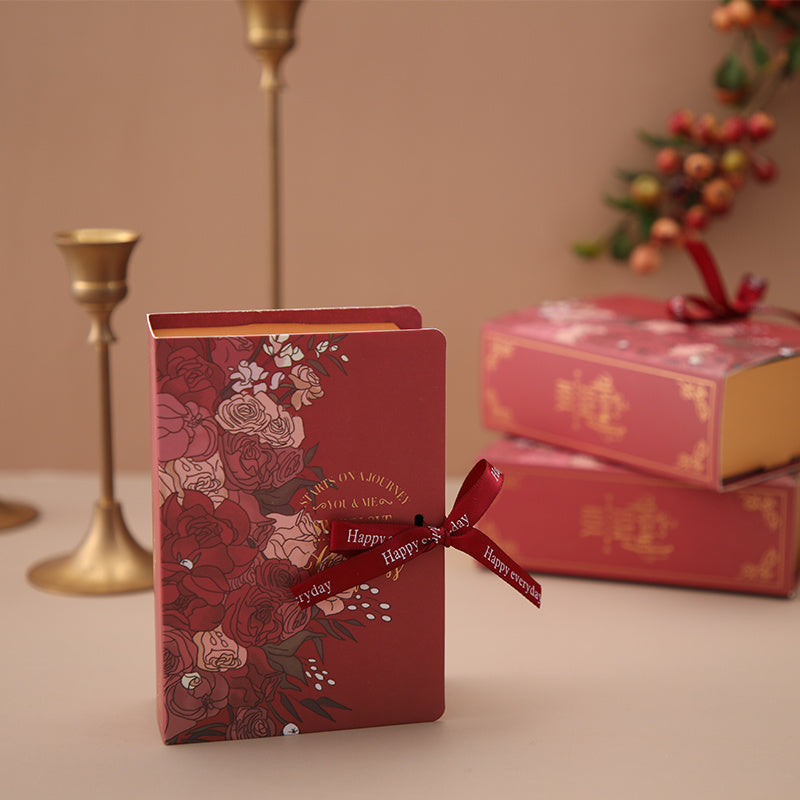 Creative Book Gift Wrap Candy Packaging Paper Box
