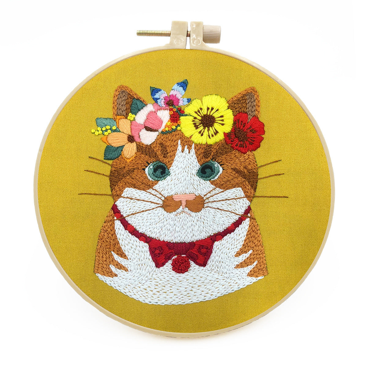 Cartoon Cat Series 3D Embroidery Material Package-3