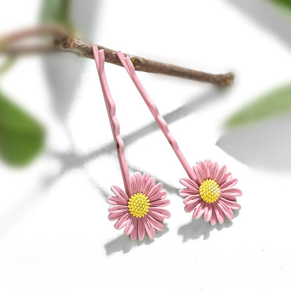 Sweet And Cute Little Daisy Hairpin Elegant And Simple