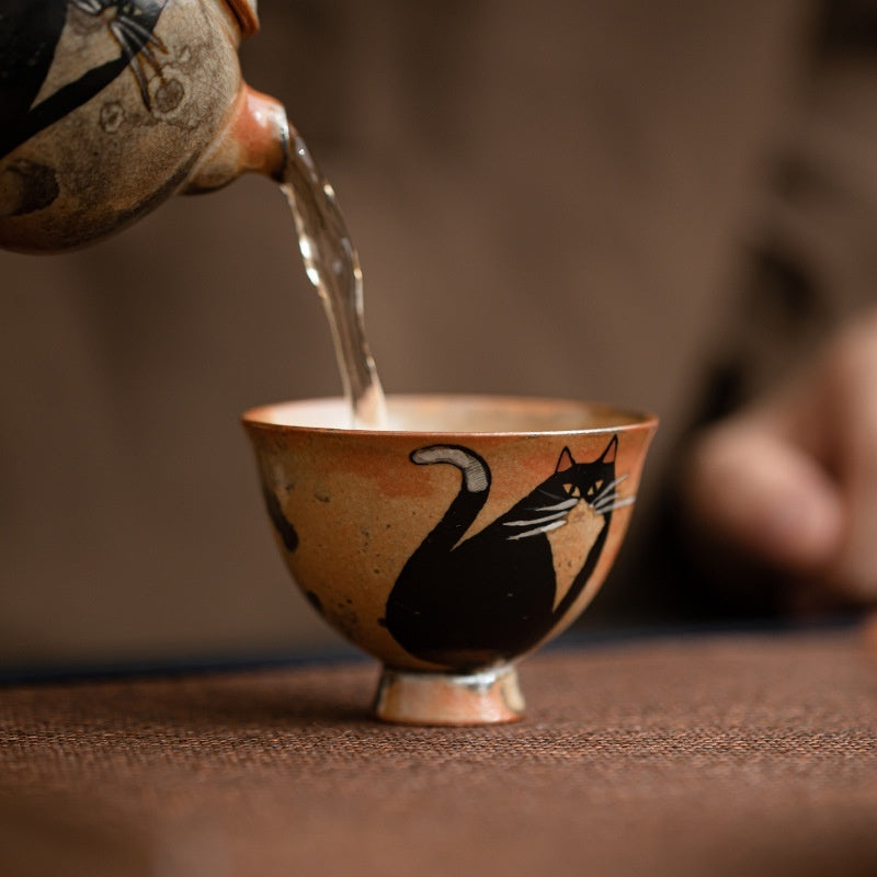 Chinese Handmade Retro Ceramic Kung Fu Tea Cup