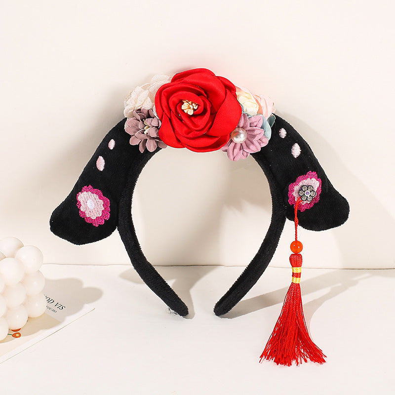 Chinese Style Princess Hair Accessories Tassel Headband