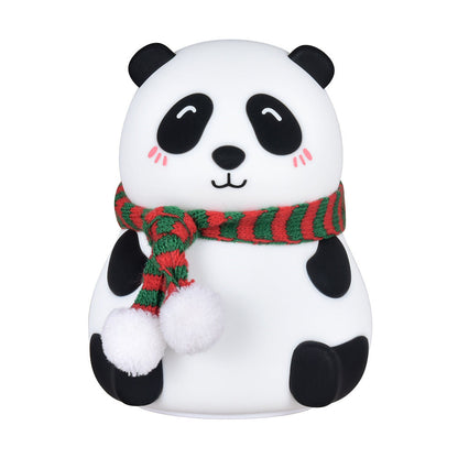 Cute Sitting Panda Silicone Night Light-6