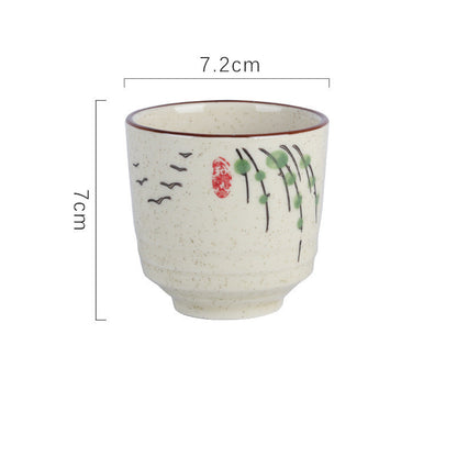 Fashion Chinese Style Underglaze Ceramic Teacup