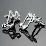 Brass Music Series Musical Instrument Note Cufflinks