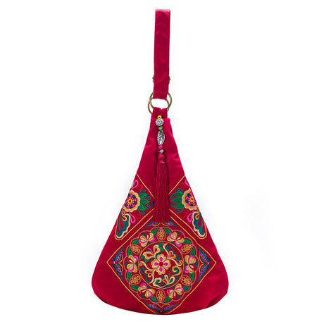 Large Capacity Ethnic Totem Embroidery Crossbody Bag-4